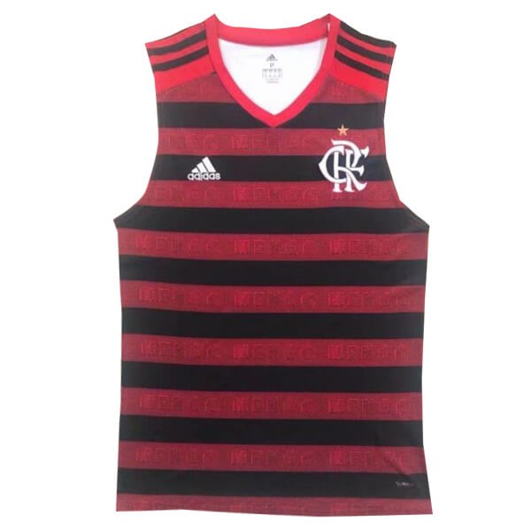 Camiseta Flamengo Replica Primera Ropa Sin Mangas 2019/20 Rojo